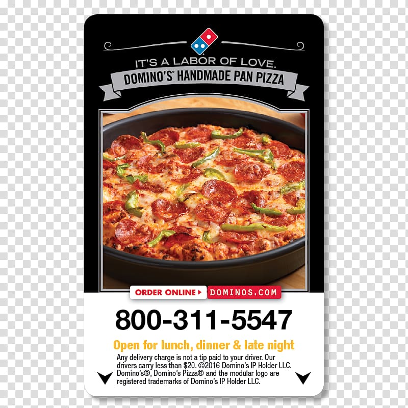 Domino's Pizza Pan pizza Pizza Hut Pepperoni, pizza transparent background PNG clipart