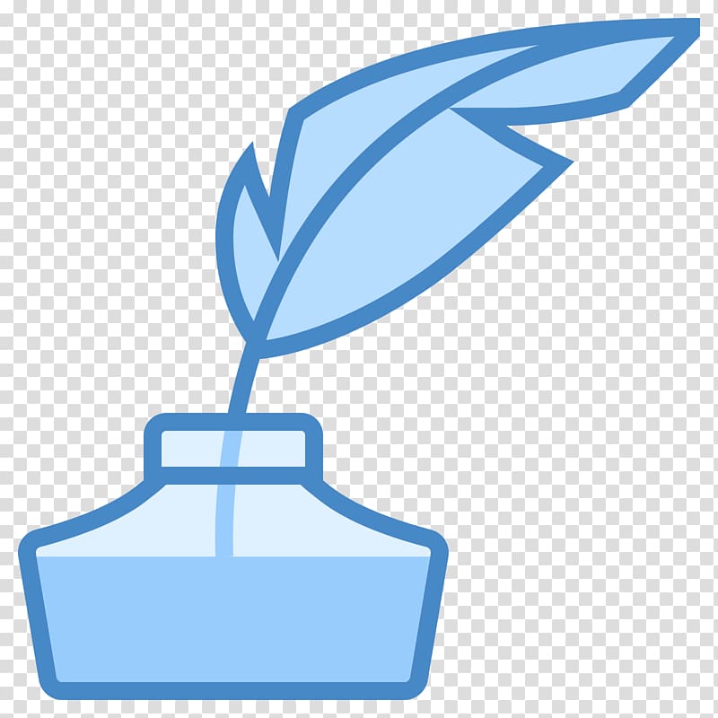 Paper Quill Computer Icons Chimay Blue , writer transparent background PNG clipart