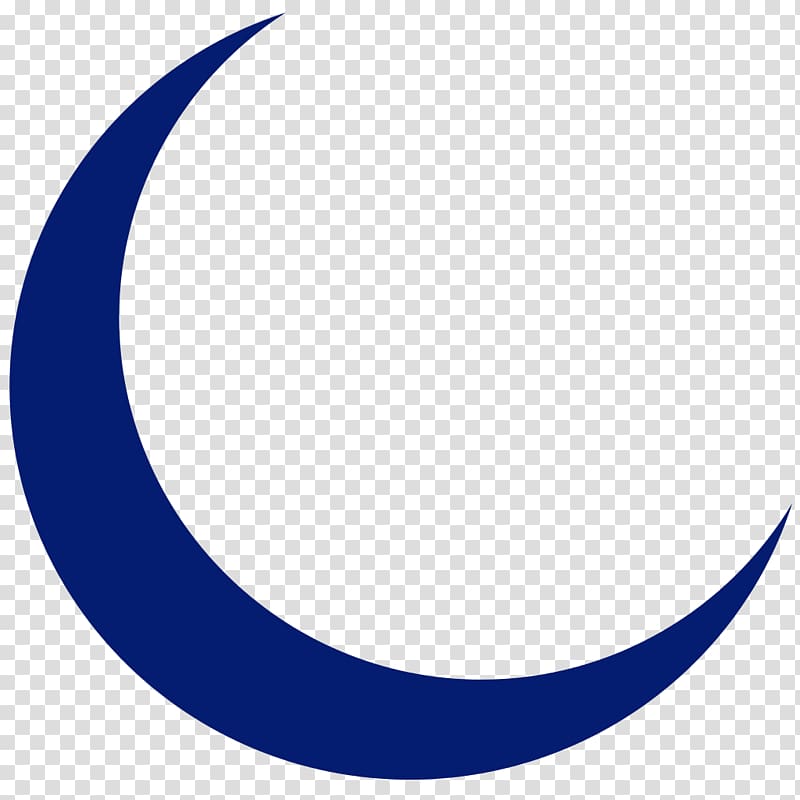 Lunar phase New moon Drawing , fantasy blue crescent transparent background PNG clipart