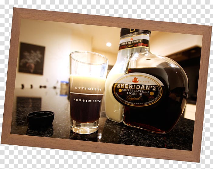 Sheridan\'s Liqueur coffee Whiskey, Irish Coffee transparent background PNG clipart