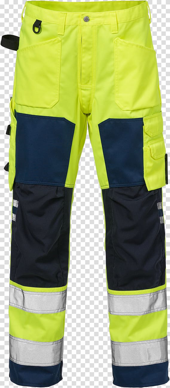 T-shirt High-visibility clothing Workwear Pants, T-shirt transparent background PNG clipart