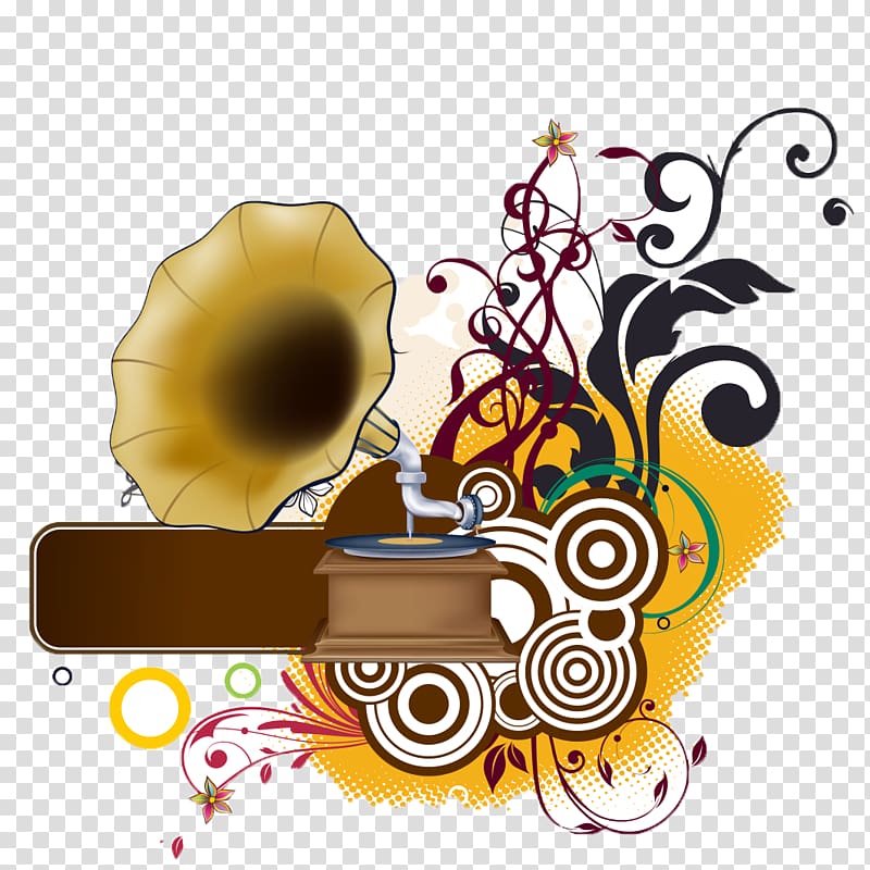 Classical trumpet transparent background PNG clipart