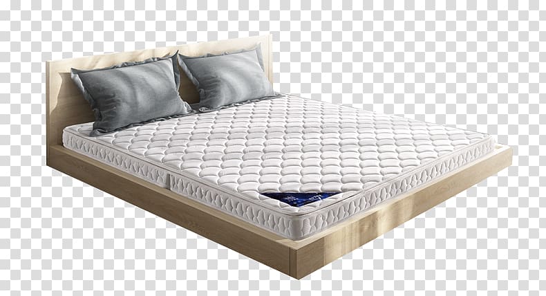 Bedroom Mattress Coir Furniture, Double bed mattress transparent background PNG clipart