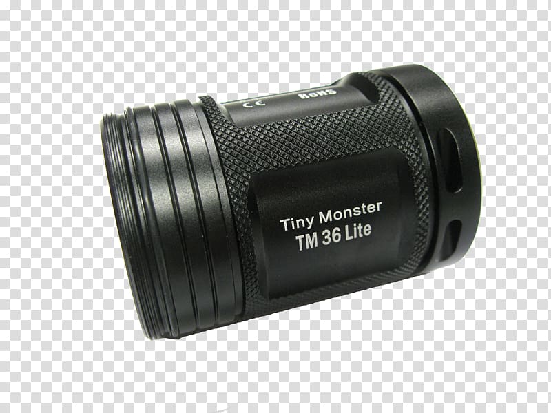 Monocular Flashlight Camera lens Battery pack, flashlight transparent background PNG clipart