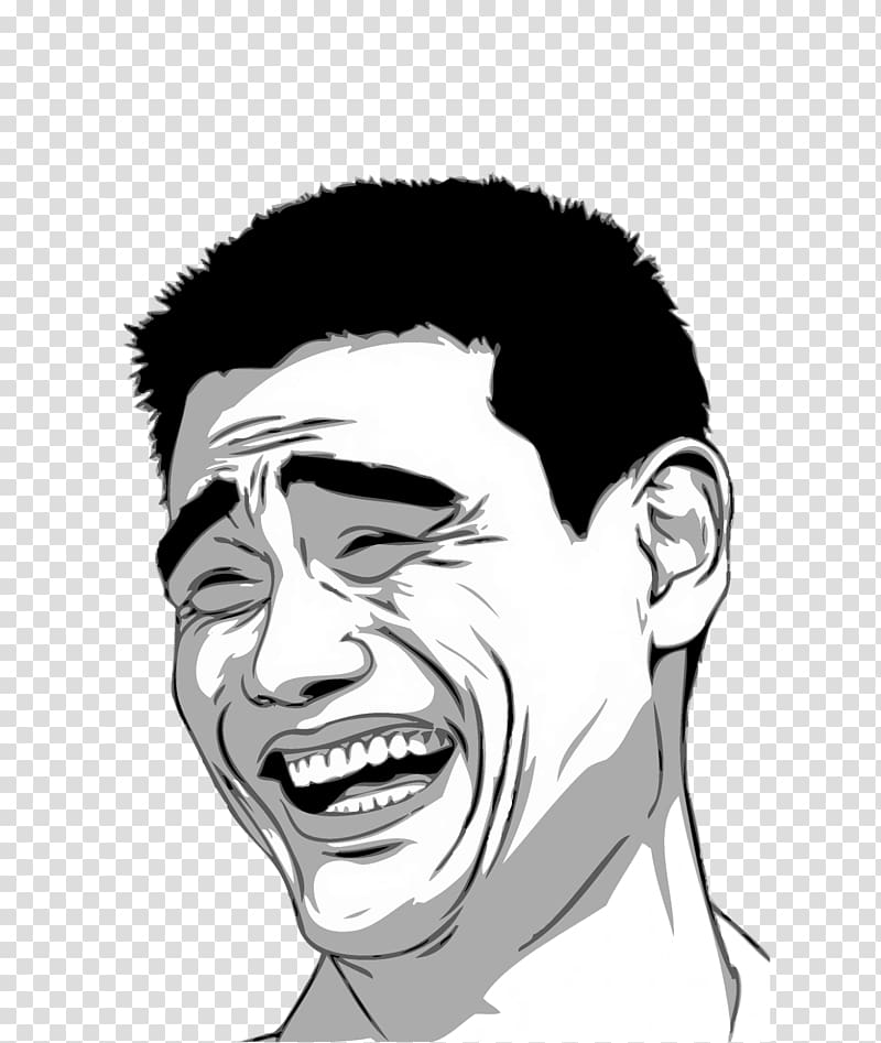 Yao Ming illustration, Vadivelu Rage comic Sarcasm Joke Comedian, Face transparent background PNG clipart