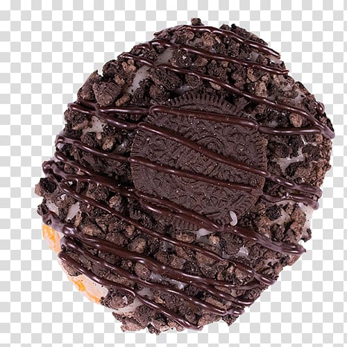 Chocolate Nono Cakes Veganism Pastry, Deep Fried Oreo transparent background PNG clipart