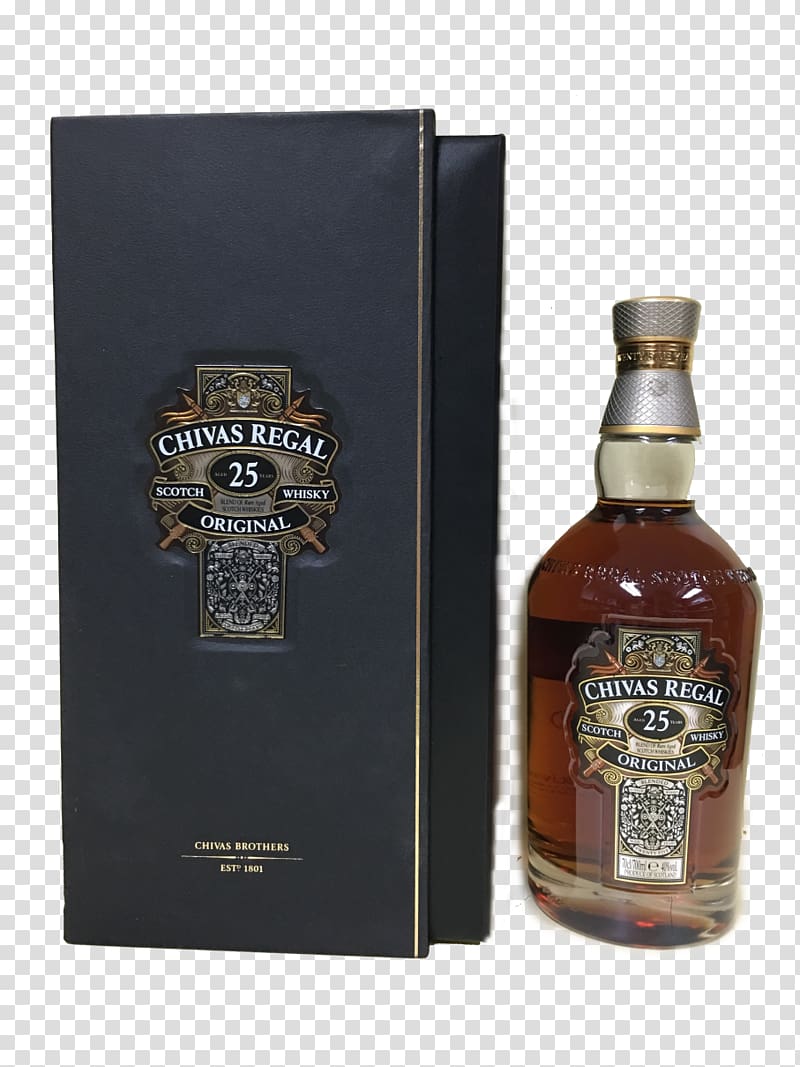 Liqueur Whiskey Chivas Regal Glass bottle, Chivas logo transparent background PNG clipart