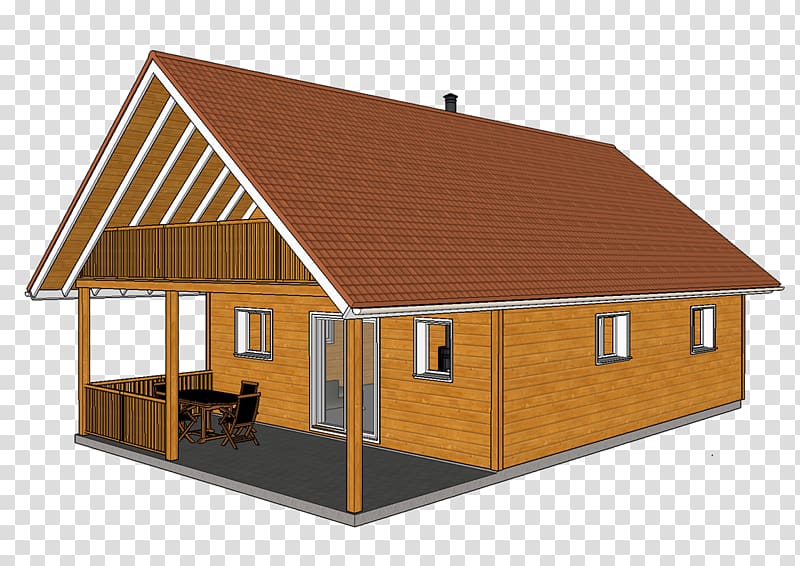 Deck House Wood Chalet Roof, house transparent background PNG clipart