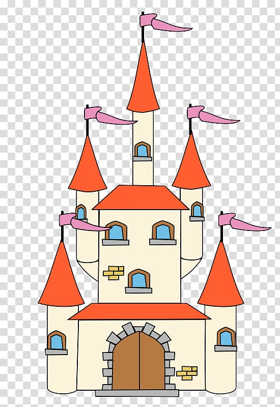 5 Fairy Tales Castle Cinderella , Cartoon Castle transparent background PNG clipart