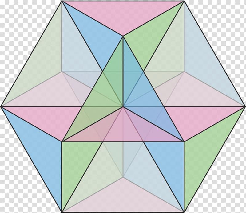 Hexagon Cuboctahedron Three-dimensional space Four-dimensional space Polyhedron, hexagon transparent background PNG clipart