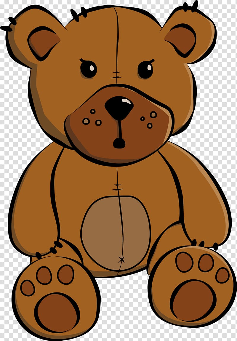 Teddy bear transparent background PNG clipart