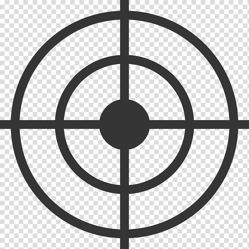 Shooting target Computer Icons, target transparent background PNG clipart