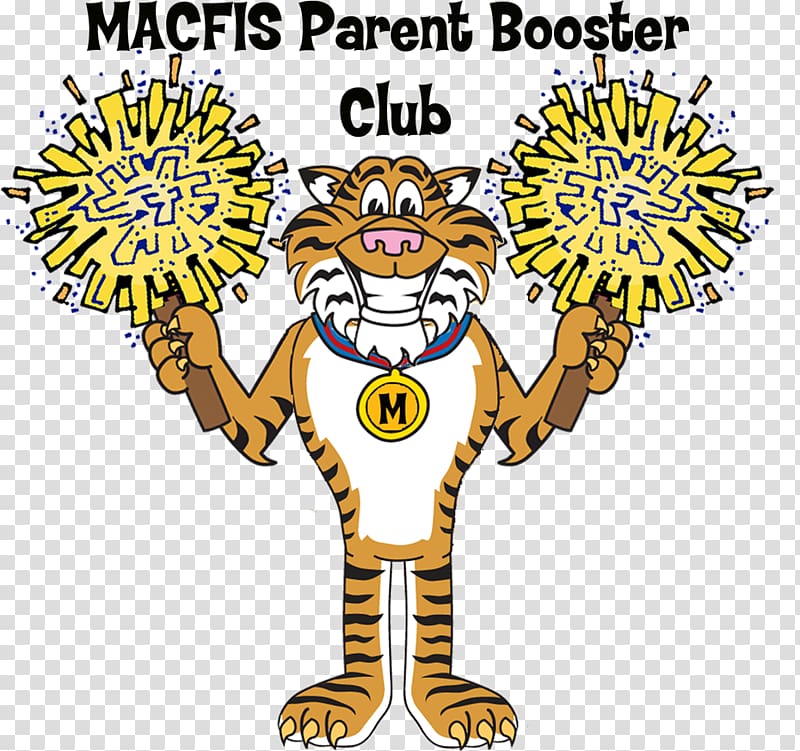 Tiger Cat Vertebrate, Booster Club Board Members transparent background PNG clipart