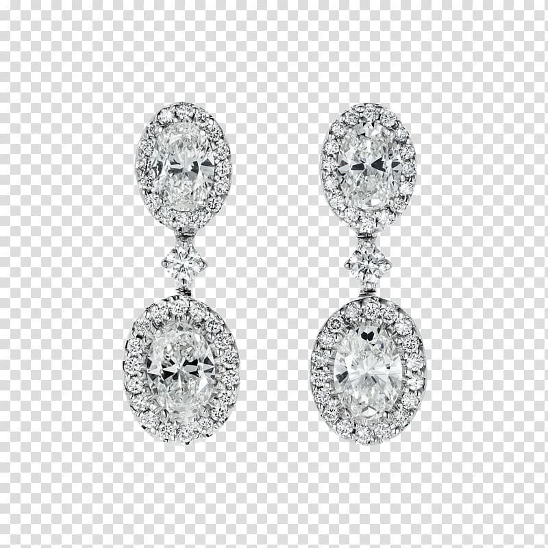 Earring Cubic zirconia Jewellery Birks Group Silver, Jewellery transparent background PNG clipart