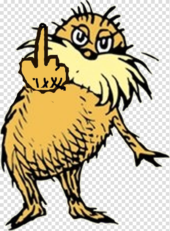 lorax characters clipart