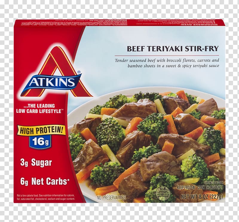 Atkins diet Teriyaki Shrimp and prawn as food TV dinner Stir frying, meat transparent background PNG clipart