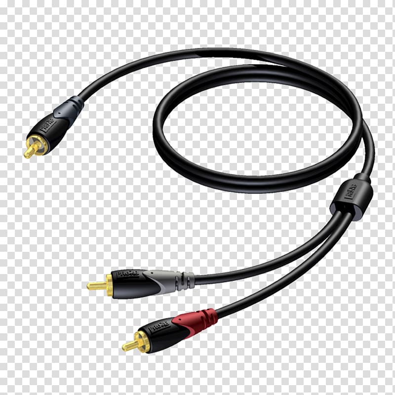 RCA connector Phone connector XLR connector Electrical cable Stereophonic sound, RCA Connector transparent background PNG clipart