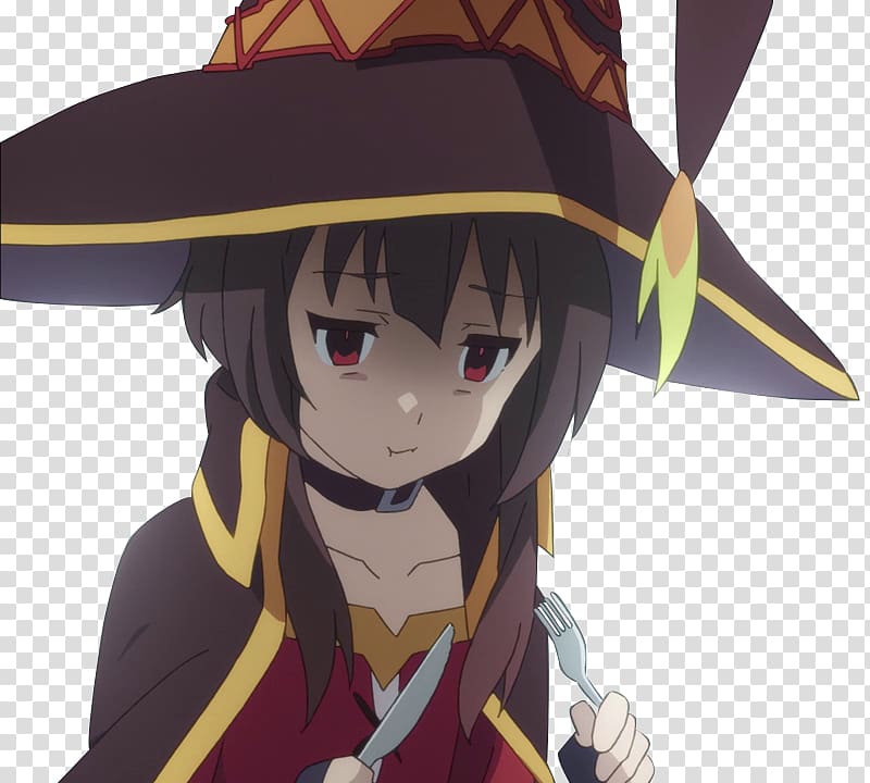 KonoSuba Know Your Meme 4chan Anime, meme, hat, manga png