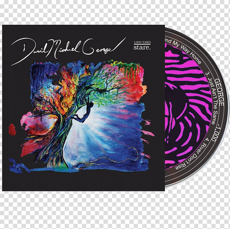 David Michael George 1,000 Yard Stare Music Album Lyrics, digital products album transparent background PNG clipart