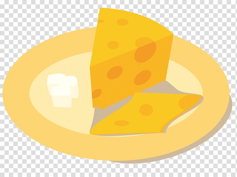 Milk Cheese Cartoon, Cartoon cheese on a plate transparent background PNG clipart
