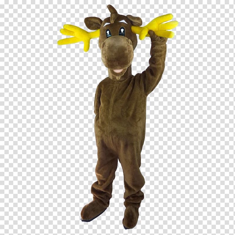 Reindeer Mascot Moose PostNL Renting, Reindeer transparent background PNG clipart