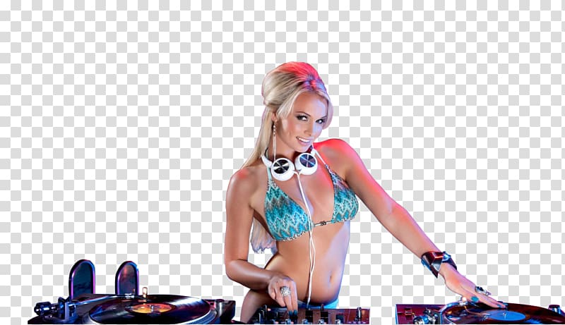 Disc jockey Nightclub Electronic dance music Bar, dj transparent background PNG clipart
