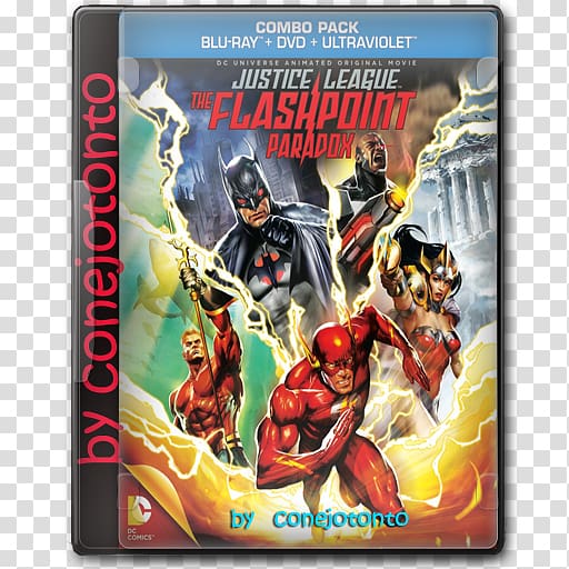 Baris Alenas Blu-ray disc Batman Flashpoint Film, batman transparent background PNG clipart