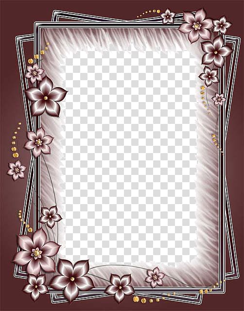 pink floral frame border, Blog , Love Frame transparent background PNG clipart