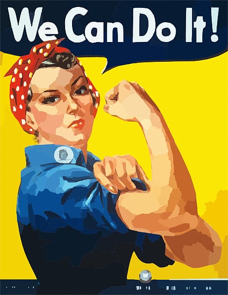 Naomi Parker United States We Can Do It! Second World War Rosie the Riveter, Do transparent background PNG clipart