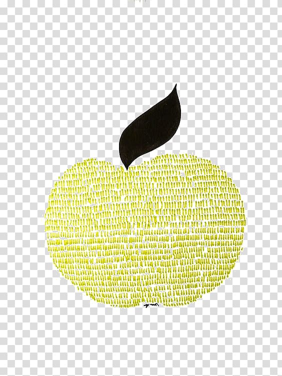Yellow Pattern, Golden Apple transparent background PNG clipart
