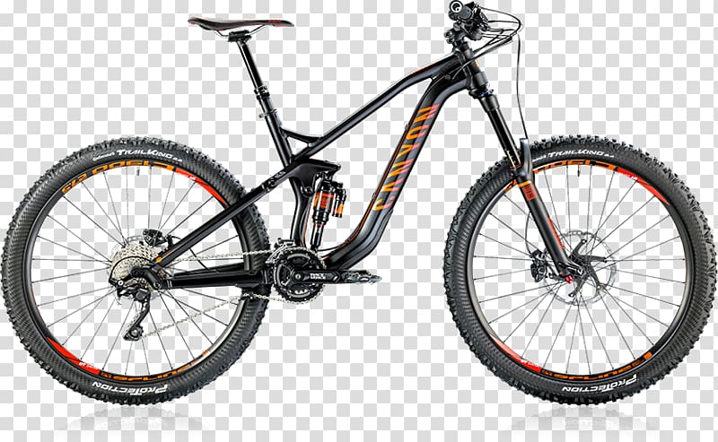 Canyon Bicycles Enduro Cycling Giant Bicycles, striving transparent background PNG clipart