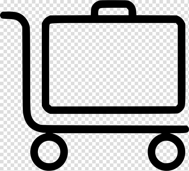 Baggage cart Computer Icons Suitcase, suitcase transparent background PNG clipart