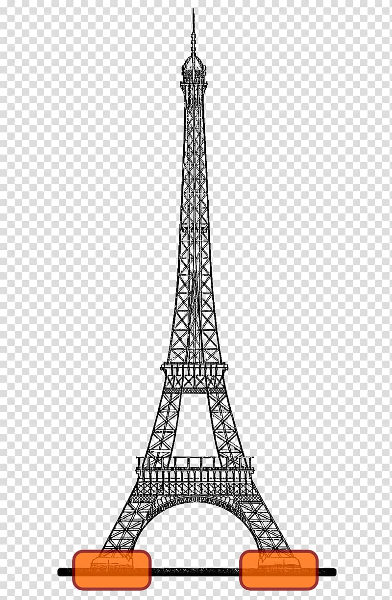 Eiffel Tower Champ de Mars Seine, eiffel tower transparent background PNG clipart