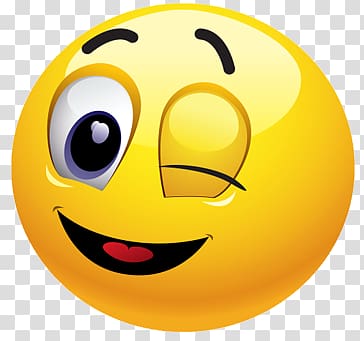 Smiley Emoticon Wink Computer Icons , smiley transparent background PNG ...