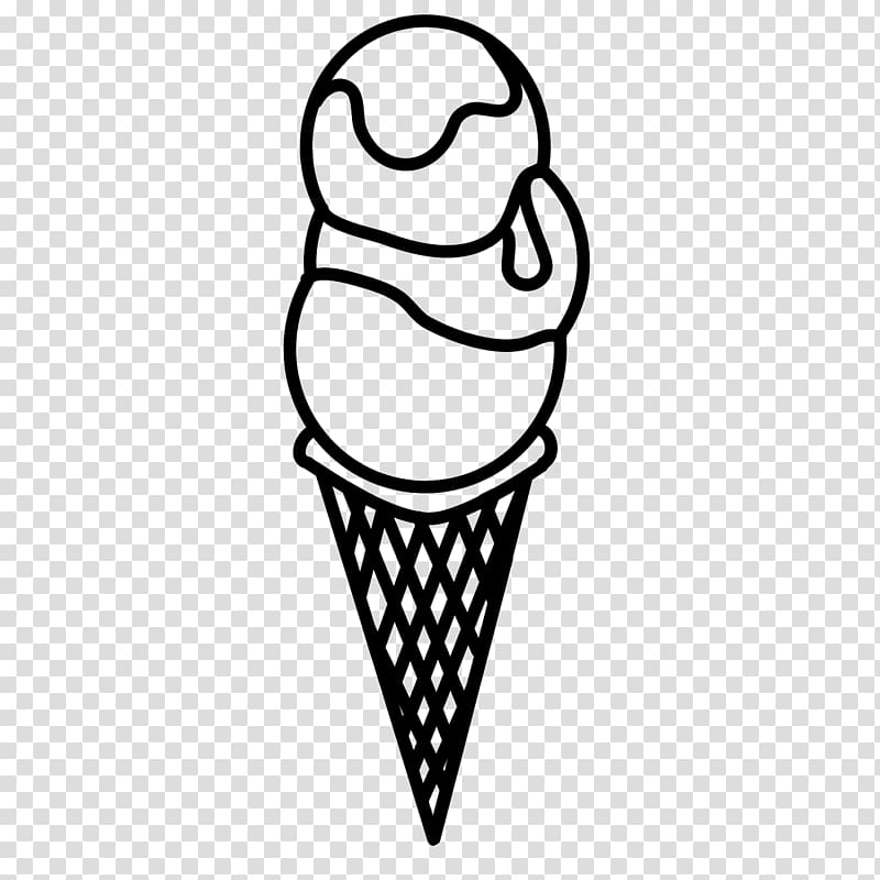 Ice Cream Cones Drawing Sorbet Cucurucho Icecream Transparent