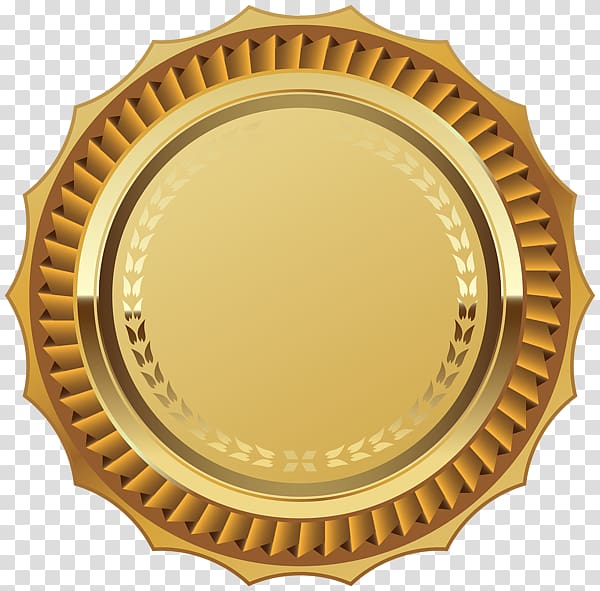 Seal Gold , Gold Seal transparent background PNG clipart