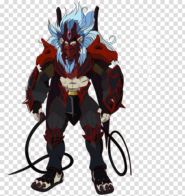 Rage of Bahamut Pazuzu Demon Anime, ham transparent background PNG clipart