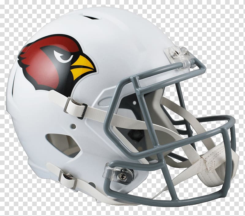 white and red NFL helmet, Arizona Cardinals Helmet transparent background PNG clipart