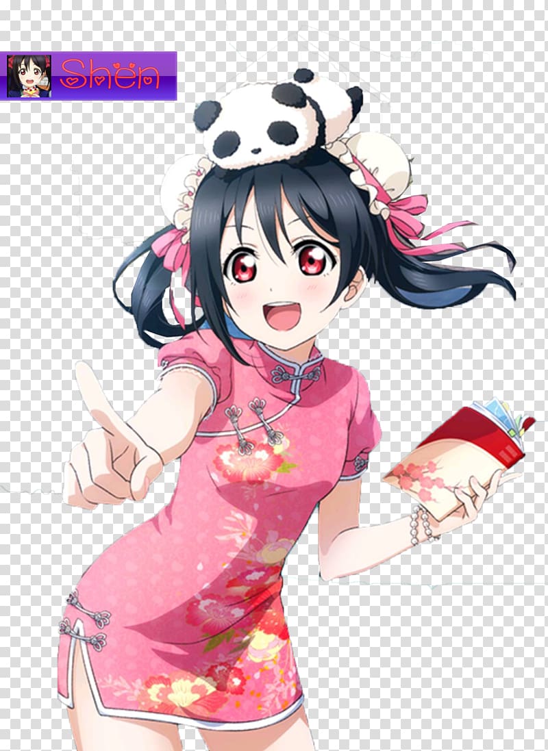 Nico Yazawa Love Live! School Idol Festival Kotori Minami Maki Nishikino Cheongsam, Shen transparent background PNG clipart