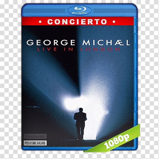 Blu-ray disc Music Film Concert 5.1 surround sound, George Michael transparent background PNG clipart