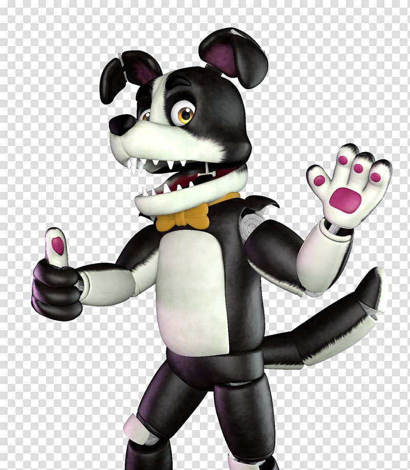 Five Nights at Freddy's Pug Elizabethan collar Raccoon dog, Dug transparent background PNG clipart