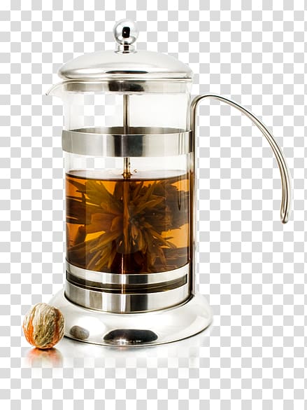 Earl Grey tea Green tea French Presses Coffee, tea transparent background PNG clipart