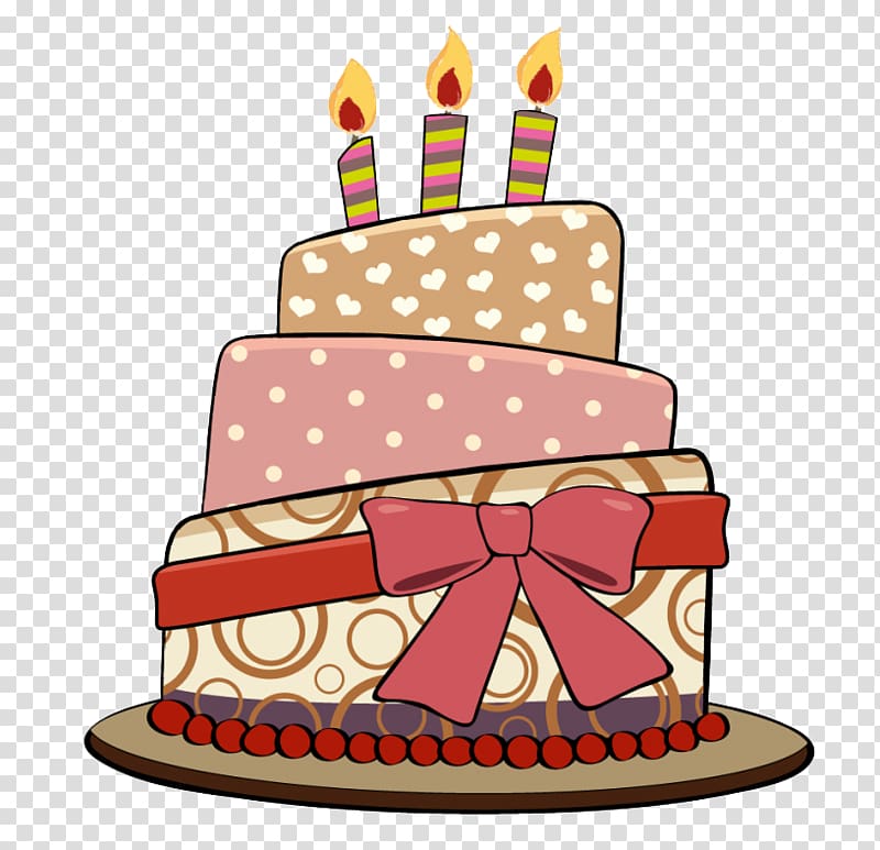 Birthday Cake transparent background PNG clipart