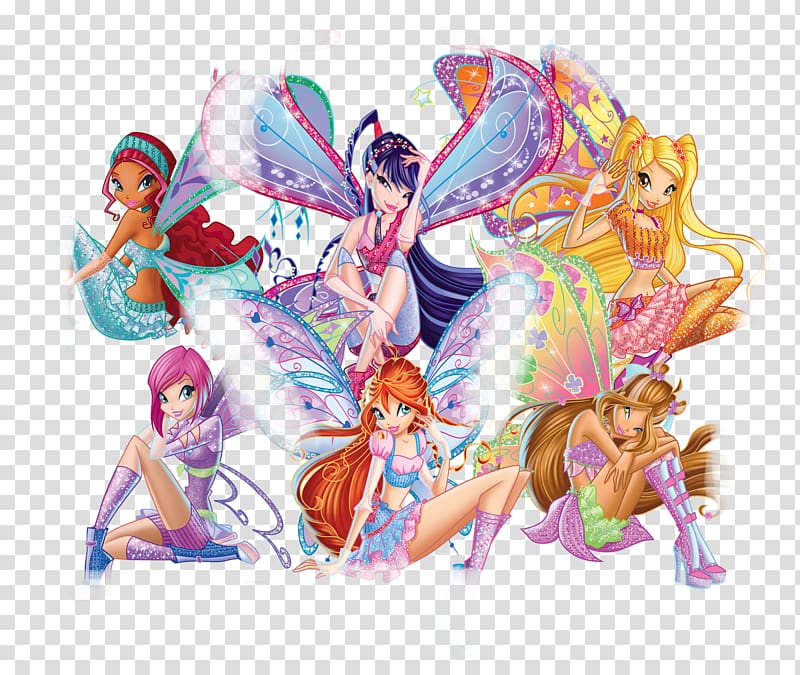 Winx Club: Believix in You Bloom Aisha Stella Tecna, others transparent background PNG clipart