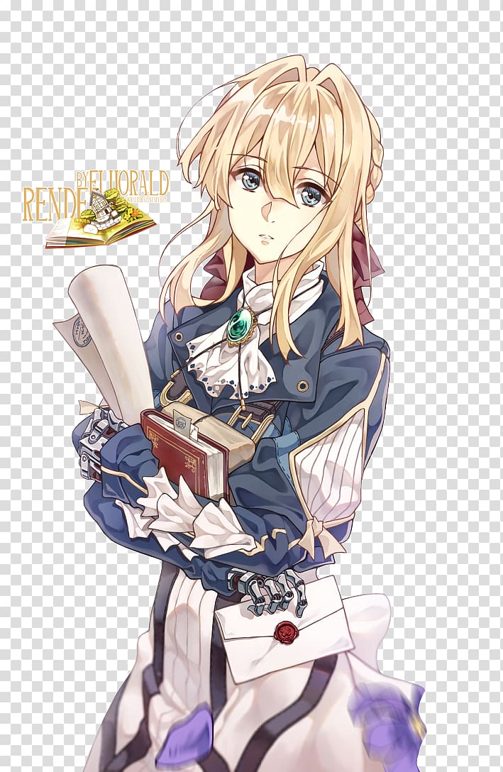 Violet Evergarden Anime Desktop Manga, Anime transparent background PNG clipart