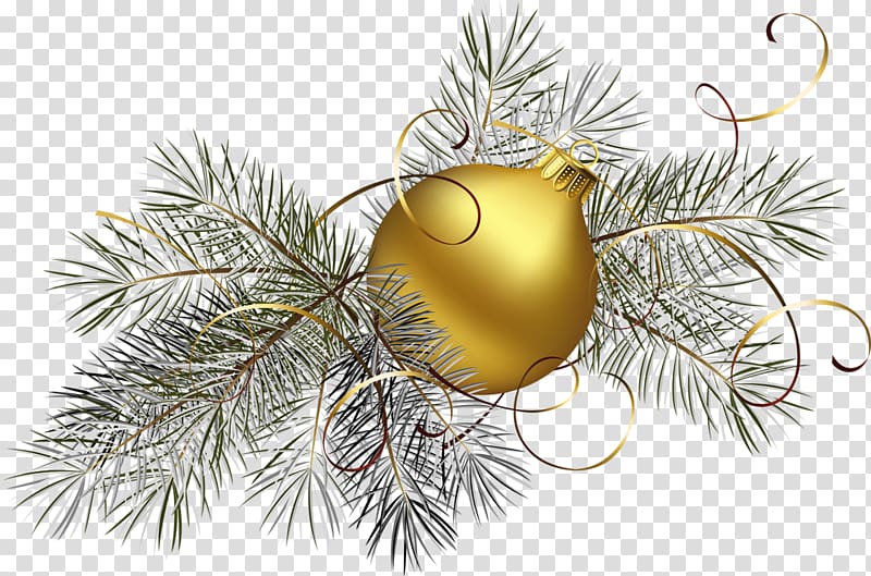 Christmas ornament Gold , Christmas Balls transparent background PNG clipart