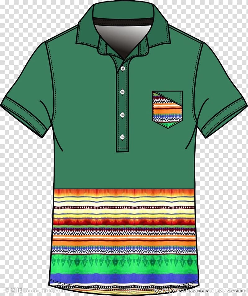 T-shirt Polo shirt Green Designer, Green t-shirt transparent background PNG clipart