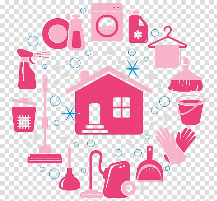 Maid service Cleaner Housekeeping Home, house transparent background PNG clipart
