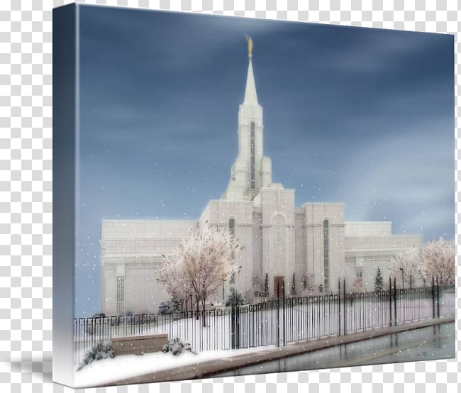 Bountiful Gallery wrap Latter Day Saints Temple Place of worship, lds temple transparent background PNG clipart