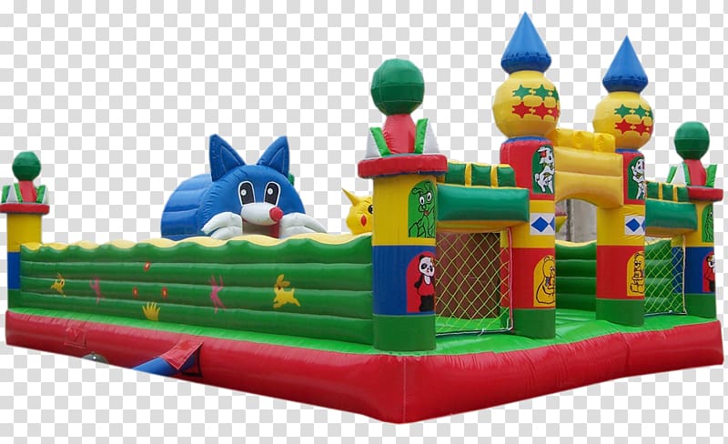 Children Taoqibao Leisure Entertainment Toy, Cartoon castle trampoline transparent background PNG clipart
